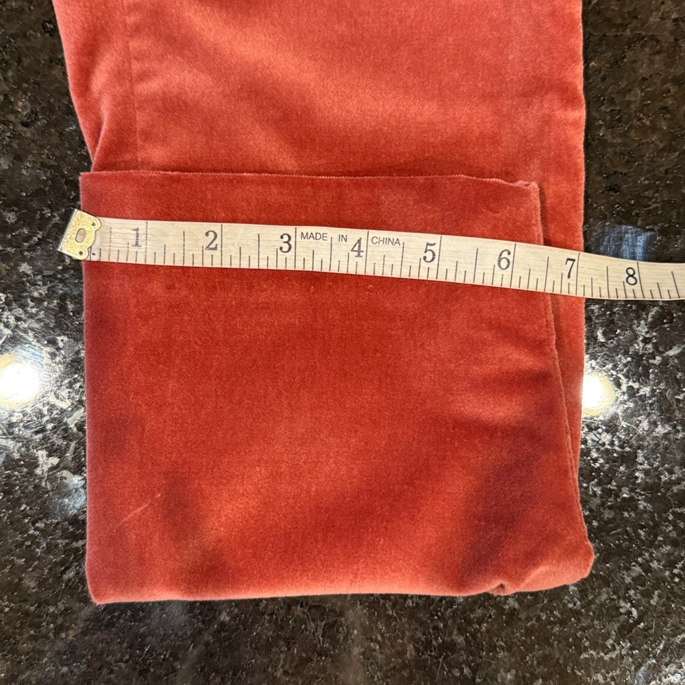 Frame Le Crop Spice Velvet Trousers Size 6 - Picture 13 of 15